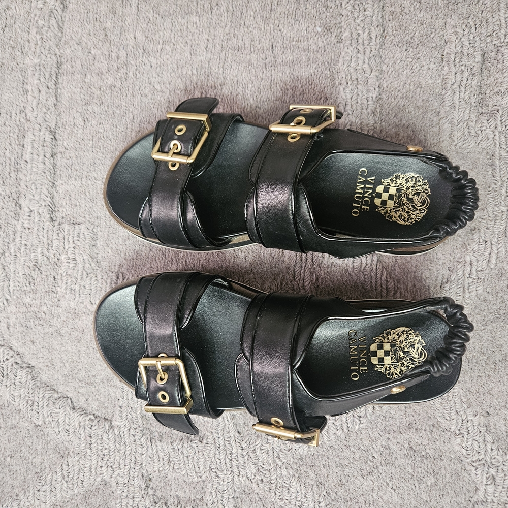 Vince Camuto Black Sandals